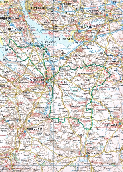 Cheshire Leisure Drive Map